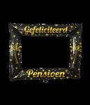 Pensioen Ballon Frame 85cm