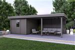 Tuinhuis Smart Serie 300 x 400 + 500 cm