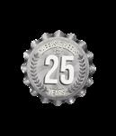 25 Jaar Onderzetters 11cm