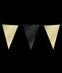 Zwart Gouden Slinger 6m