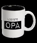 Liefste Opa Mok Wit Keramiek Liefste Opa 12cm