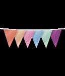 Gekleurde Slinger Glitter 6m