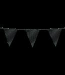 Zwarte Slinger Glitters 6m