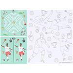Voetbal Placemats Met Activiteiten 40cm 6st