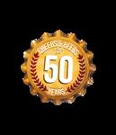 50 Jaar Onderzetters 50 11cm