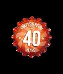 40 Jaar Onderzetters 11cm