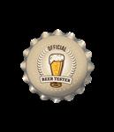 Beige Onderzetters Beertester 11cm