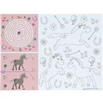 Paard Placemats 40cm 6st