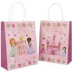 Prinsessen Uitdeeltasjes 27cm 6st