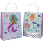 Zeemeermin Uitdeeltasjes 27cm 6st