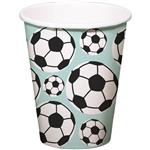 Voetbal Beker 250ml 8st