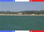 WiFi App. Panorama Zeezicht in Narbonne Plage