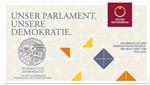 Oostenrijk 5 Euro 2022 'Democratie' Zilver BU