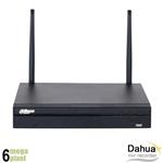 Dahua 6MP 4 kanaals wifi NVR recorder - DHI-NVR1104HS-WQ