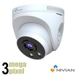 Nivian 3MP wifi camera - 20m nachtzicht - 4mm lens - DOM30W