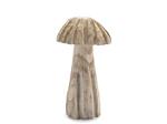 Houten Paddenstoel Fungi - Ø 20 x 38 cm - Voor Bloemschikken en Decoratie - Paulownia Tomentosa voor