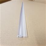 Douche Deurstrip 80 cm tbv 8 mm Nisdeur Transparant (Type H)