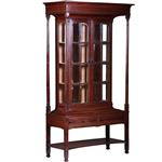 Salonmeubel Vitrinekast of Display cabinet, vermoedelijk van of omgeving Van Den Bosch en Berlage (N