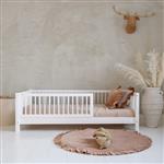 Houten bed Basic Alto- wit 190x90cm Wit 190x90 cm