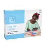 Voel de letters - tactiele traceerletters alfabet - kleine letters