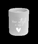 Cement candle - Voor altijd