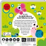 Puzzelboek vriendjes in een rij - In de tuin