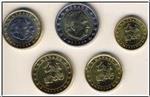 Monaco UNC 10 cent tot en met 2 Euro 2002
