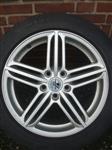 17 Inch Audi RS6 Velgen+Banden Steek 5x112