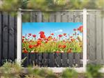 NR 1201: Tuinposter klaprozen 90x180cm