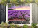 NR 1308: Tuinposter lavendelveld 120x180cm