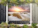 NR 1313: Tuinposter Strandovergang zonsondergang 120x180cm