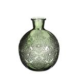 Gekleurd Glazen Flesje Bologna – 12 cm Hoog – Dark Green Bologna bottle 12 cm hoog Ø 9.5cm diameter