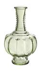 Gekleurd Glazen Flesje Trevi – Soft Green – 9×15 cm – Pompoenvaasje Pompoenvaasje
