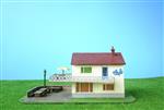 Cafe met terras HO/H0 [NH573]