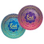 Ramadan Borden Gekleurd Eid Mubarak 23cm 8st