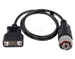 Jaltest Thermo King/Carrier 5 Pins OBD - 26 Pins DB26 Verloopkabel Koeltrailer