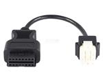 Jaltest ZF Ecomat 9 Pins OBD - 16 Pins OBD2 Verloopkabel Autobus