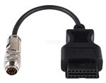 Jaltest MTU 12 Pins OBD - 16 Pins OBD2 Verloopkabel Verbrandingsmotor