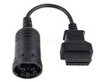 OBDSTAR Mercury 9 Pins OBD - 16 Pins OBD2 Verloopkabel Motorboot