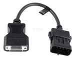 Jaltest Mercury (MEFI 1-4) 10 Pins OBD - 16 Pins OBD2 Verloopkabel Motorboot