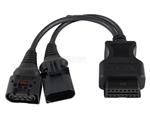 Jaltest AGCO Sisu 4+4 Pins OBD - 16 Pins OBD2 Verloopkabel Landbouwvoertuig