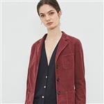 Massimo Alba Baby corduroy single-breasted blazer Bagliettow Maat: XXL
