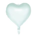 Foilballoon 18'' pastel green - Watercolors Hearts