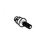 Motor shaft en huis Thule step V10 & V15 1500603114