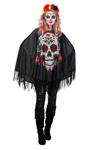 Dia De Los Muertos Poncho Dames