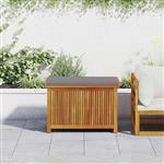 vidaXL Kussenbox voor buiten 90x50x60,5 cm massief acaciahout