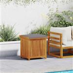 vidaXL Kussenbox voor buiten 60x50x61 cm massief acaciahout