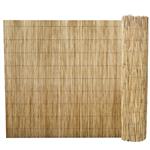 vidaXL Tuinscherm 500x100 cm riet