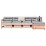 vidaXL 5-delige Loungeset massief douglas vurenhout