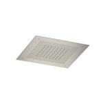 Inbouw hoofddouche Hotbath Ace Velvet & Rainshower 38x38 cm Geborsteld Nikkel